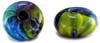 Tyre Pattern Venitian Bead - click here for large view